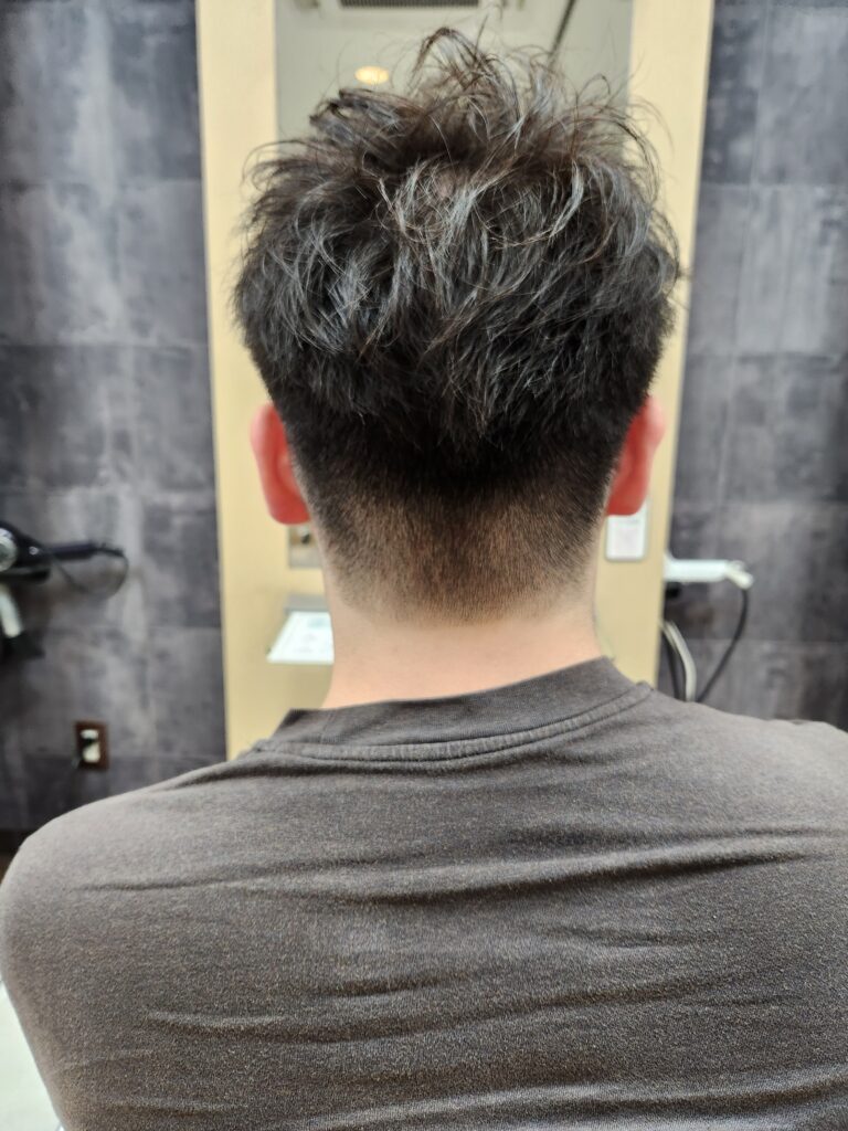 ピンカールパーマ