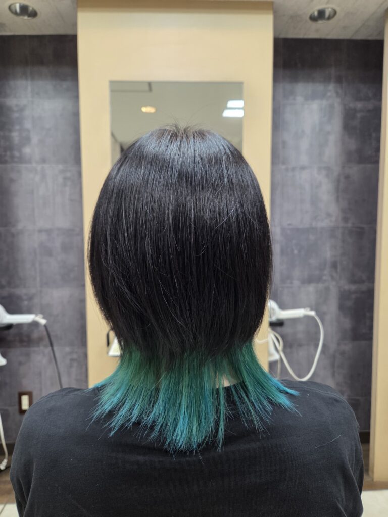 ツーセクションカット&カラー