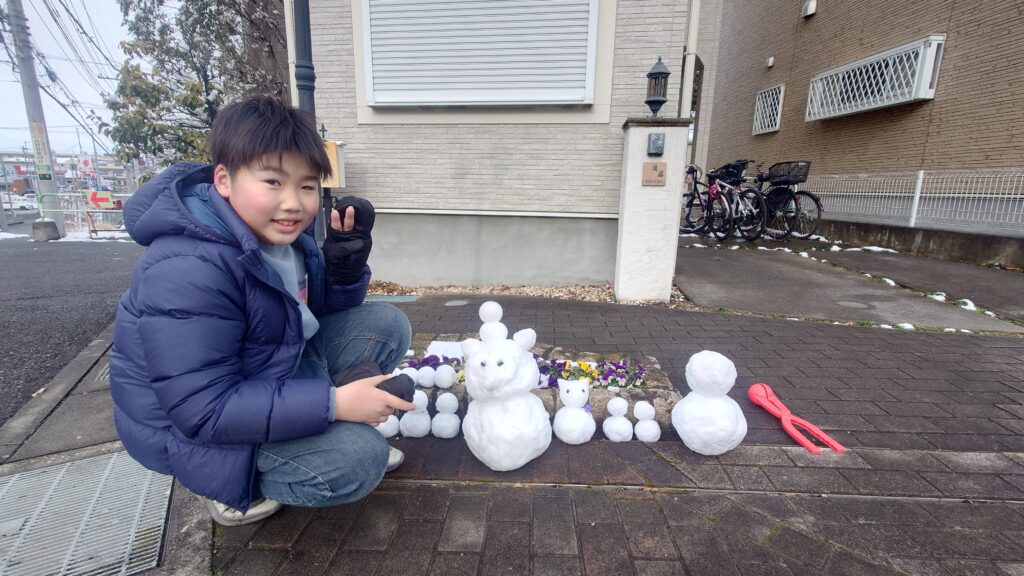 *雪だるま*
