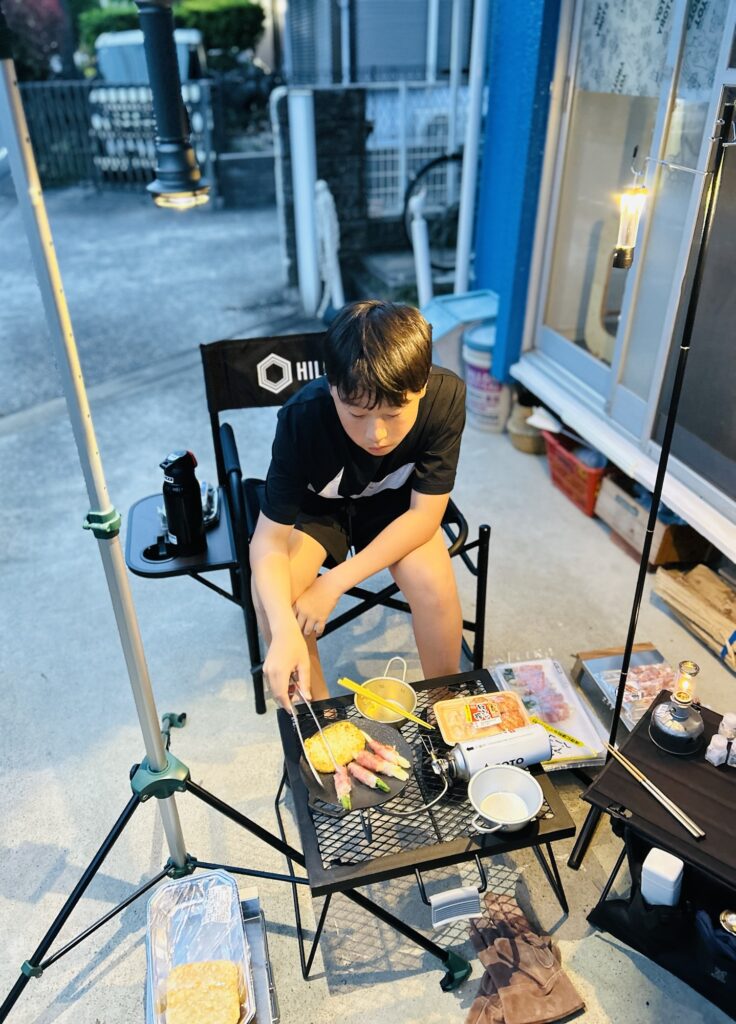 休日 〜プチBBQ〜