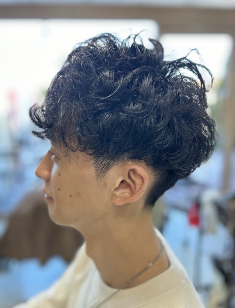 men’sパーマ
