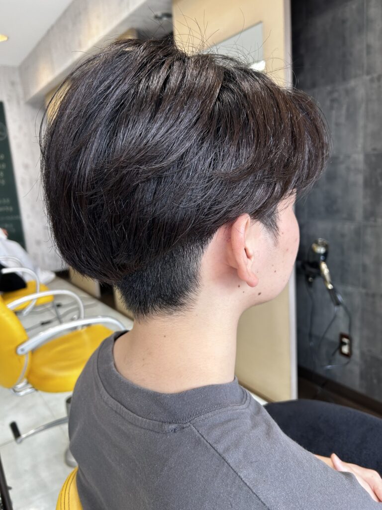 men’s ツーブロック