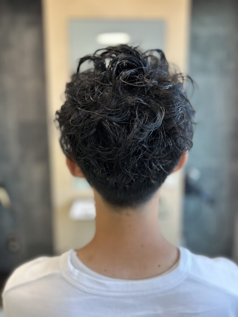 men’sカット×パーマ