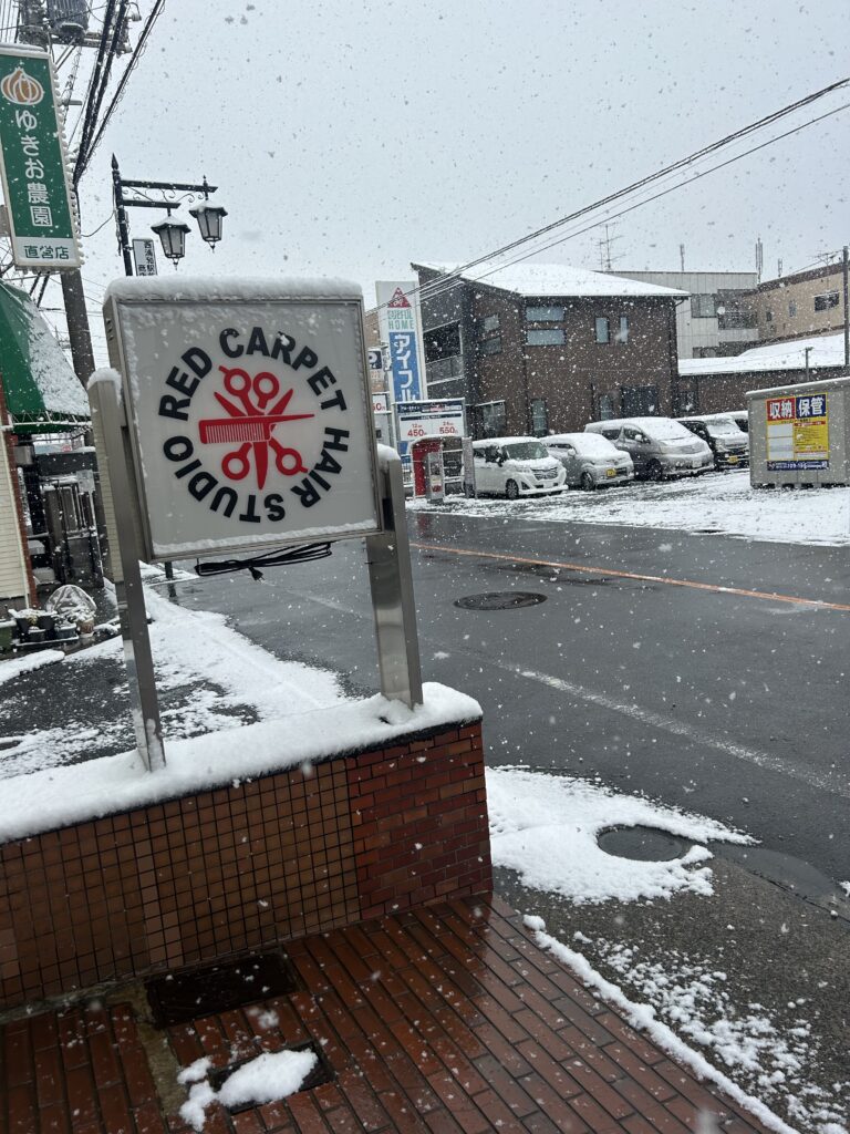 雪〜♪